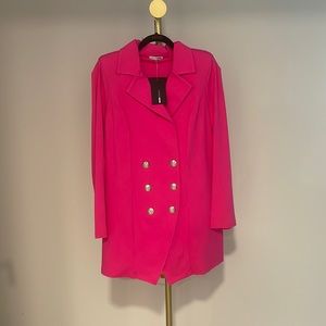 Hot pink Fashion Nova dress